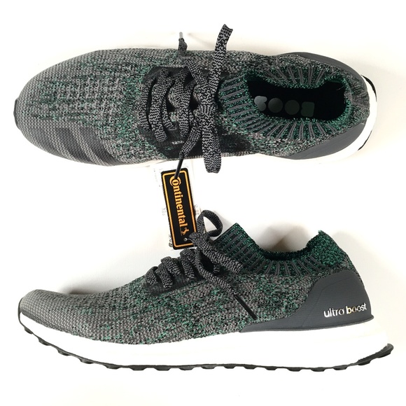 ultra boost uncaged grey green